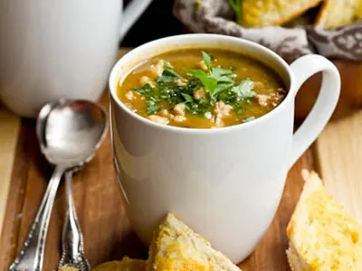 Mushroom Millet Soup