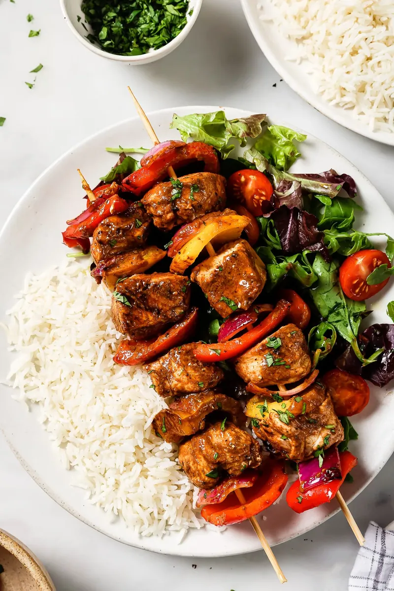 Grilled Chicken Kabobs
