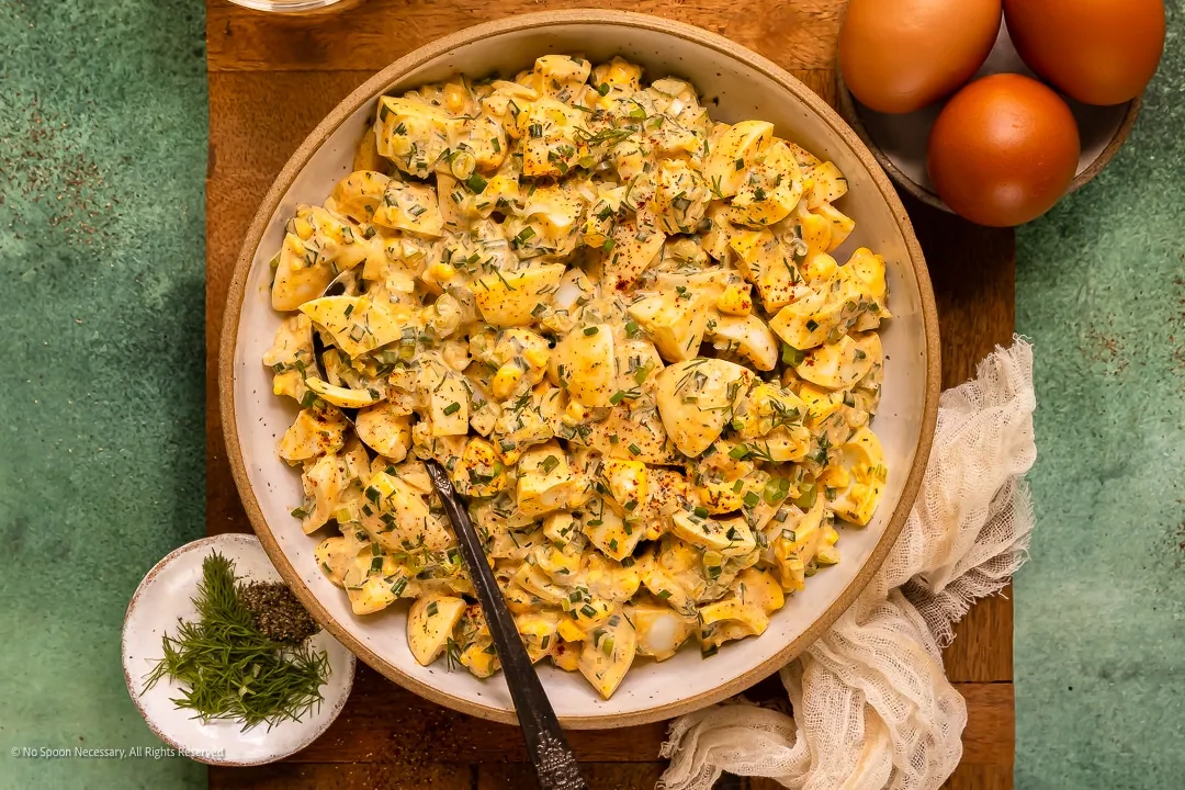 Hard-Boiled Egg Salad