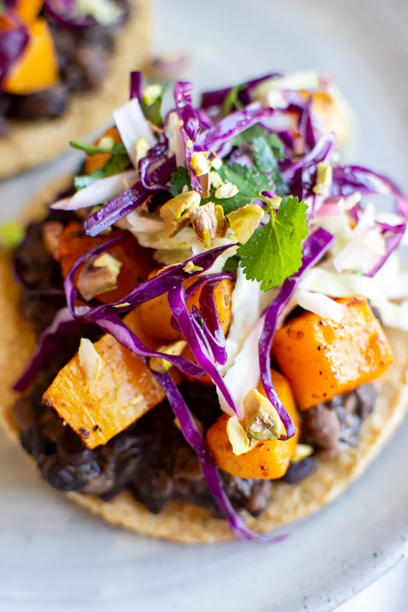 Roasted Squash Tostadas