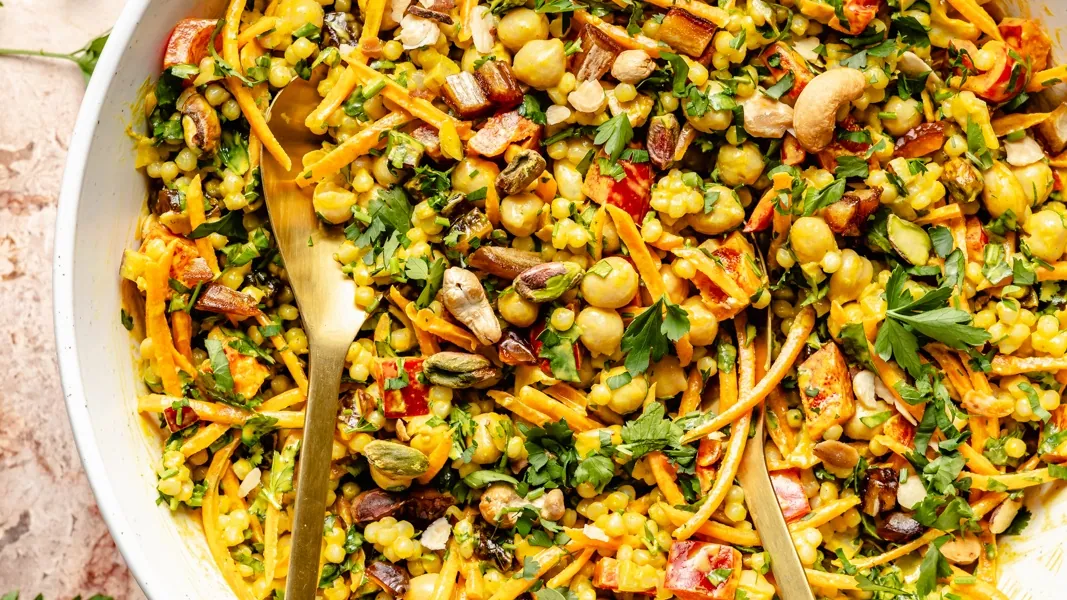 Curry Chickpea Couscous Salad