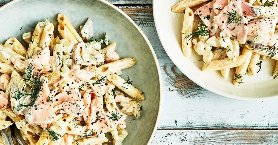 Creamy Salmon Pasta