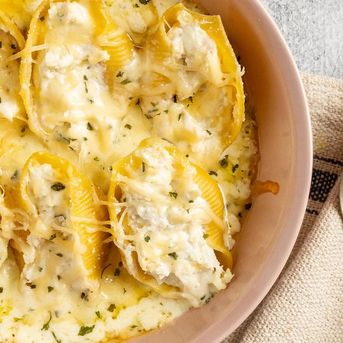 Chicken-Stuffed Shells