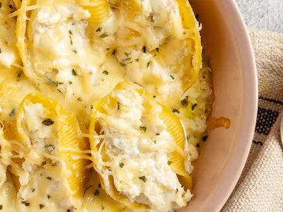Chicken-Stuffed Shells