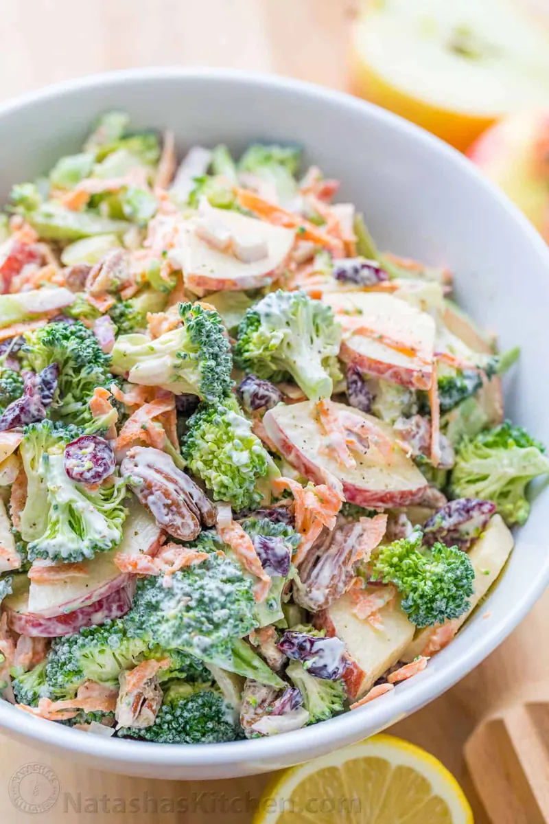 Broccoli Salad with Lemon Dressing