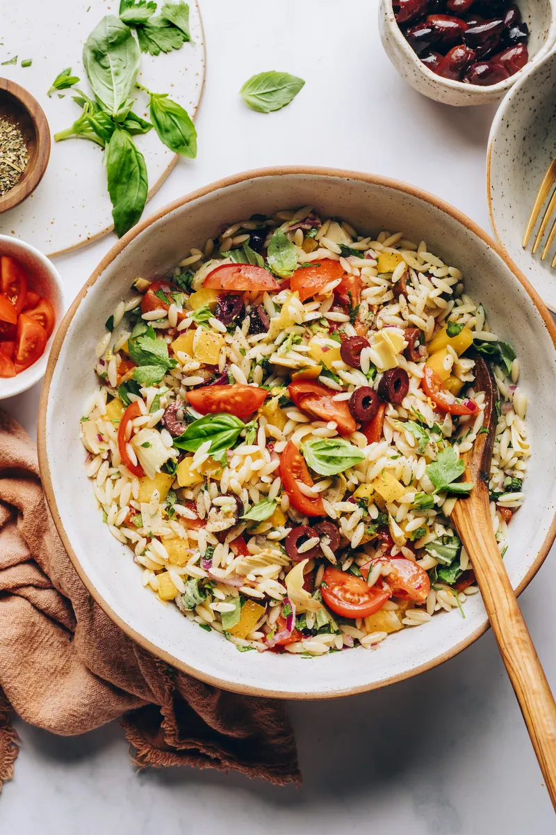Mediterranean Orzo Pasta Salad