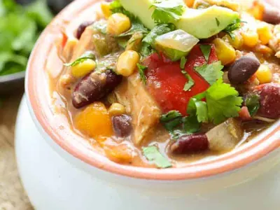 Slow Cooker Chicken Chili