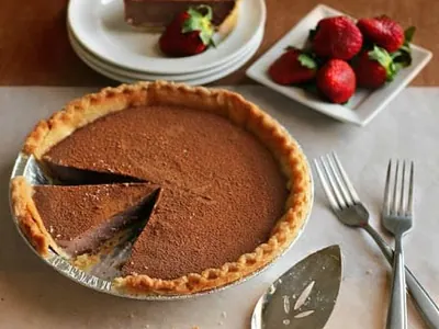 Chocolate and Milk Pies