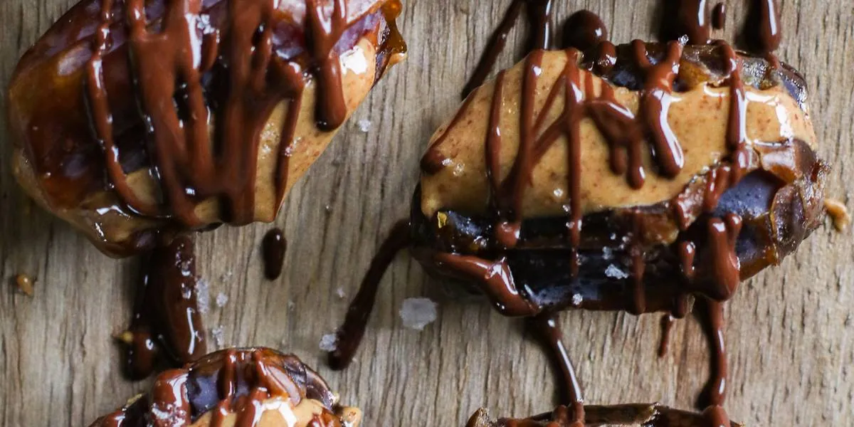 Pretzel Stuffed Dates