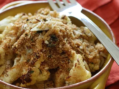 Garlic Roasted Cauliflower