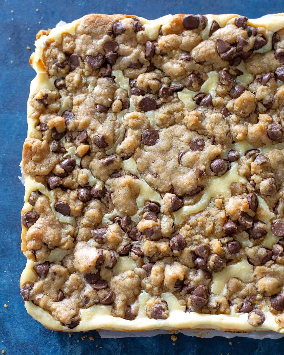 Cookie Dough Cheesecake Bars
