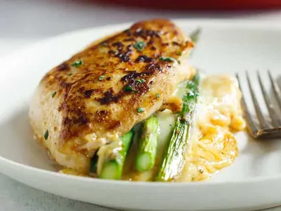 Asparagus Stuffed Chicken Breast