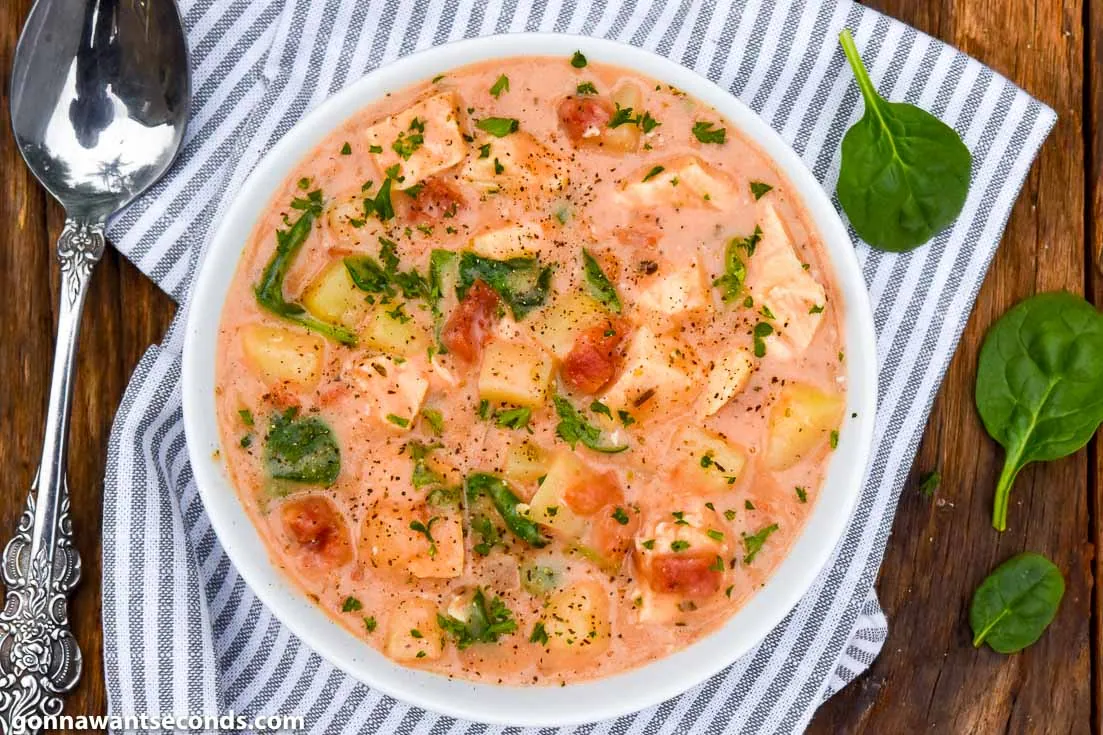 Chicken Florentine Soup