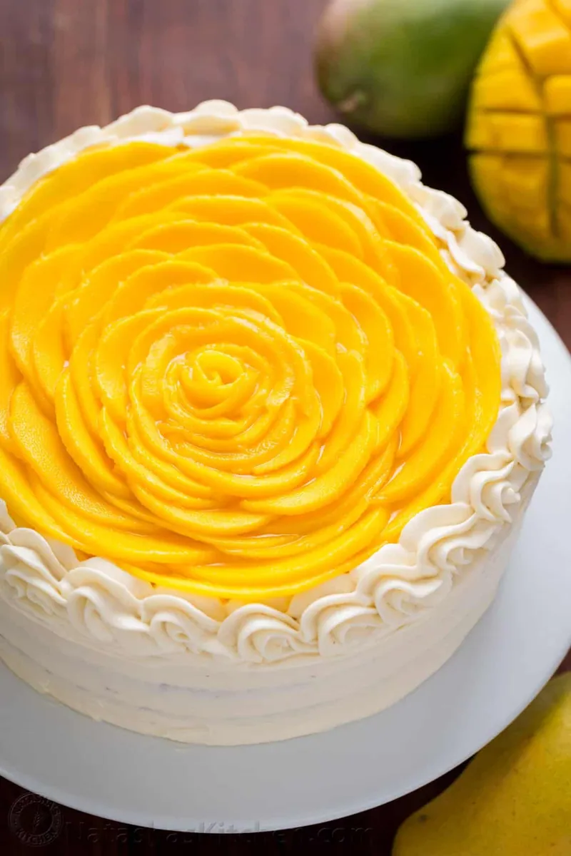 Mango Layer Cake