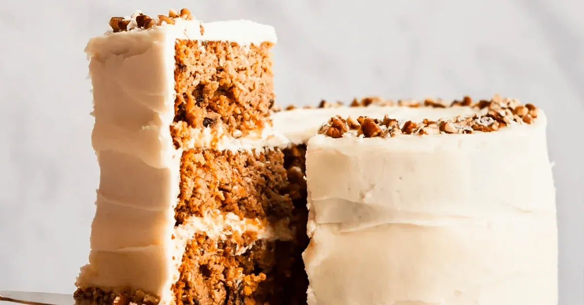 Carrot Cake with Cream Cheese Frosting
