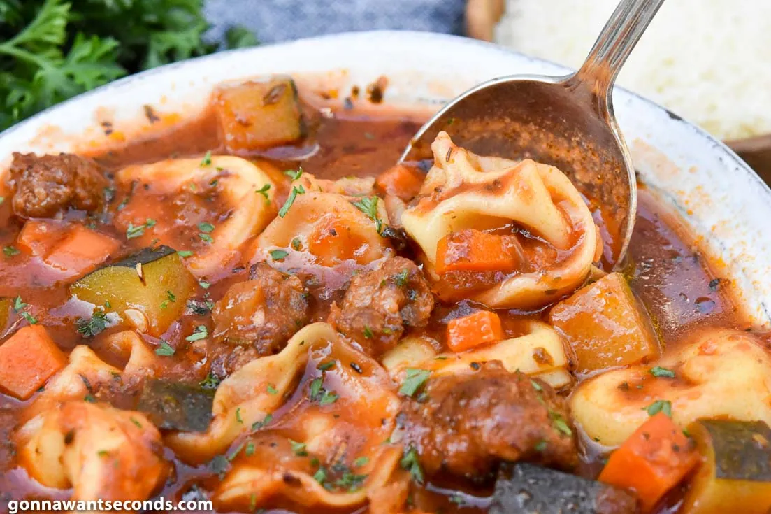 Sausage Tortellini Soup