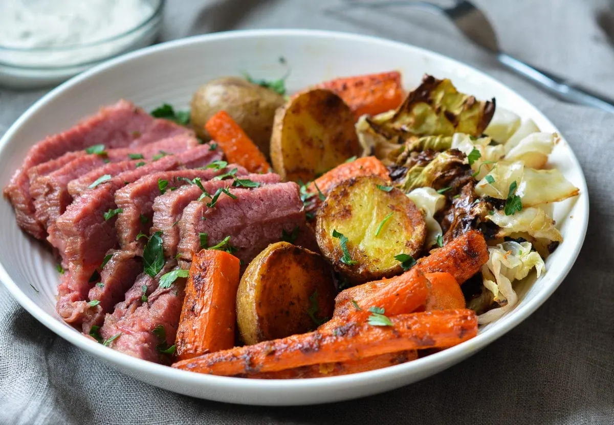 Roasted Corned Beef Dinner