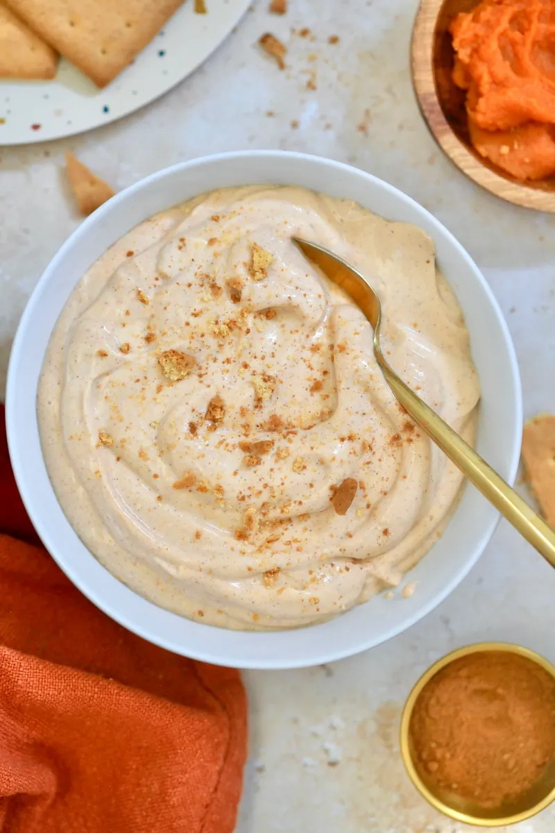 Pumpkin Cottage Cheese Pudding