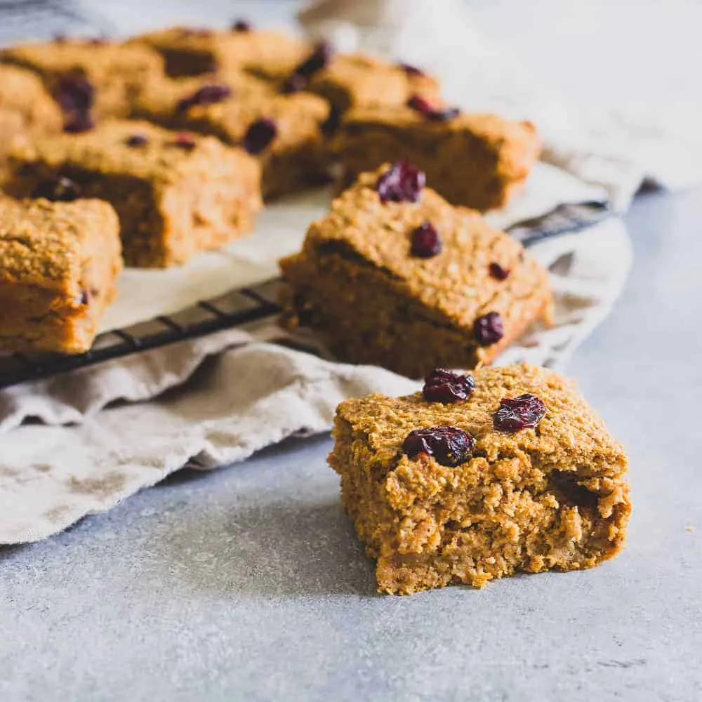 Sweet Potato Oat Bars