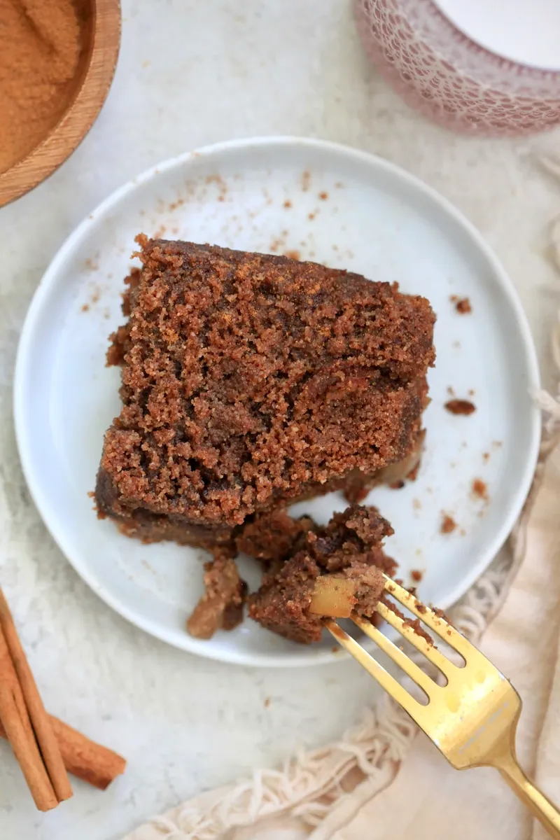 Apple Almond Cake with nuts and seeds