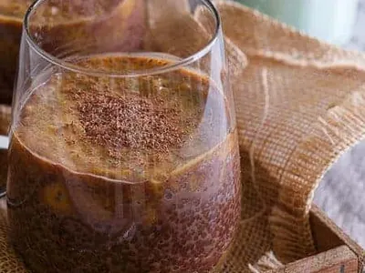 Pumpkin Chocolate Chia Pudding