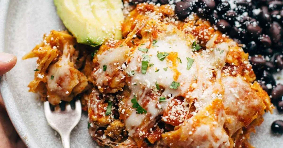 Chipotle Sofritas Tortilla Casserole