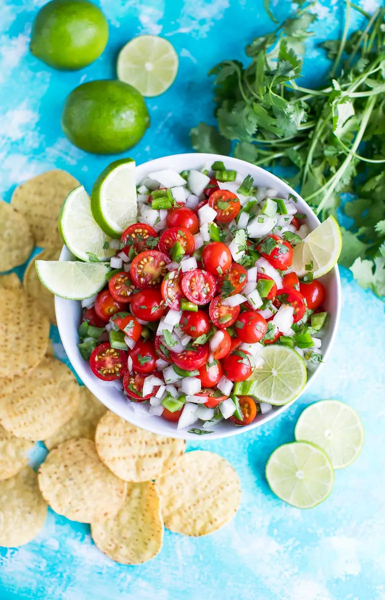 Cherry Tomato Pico de Gallo