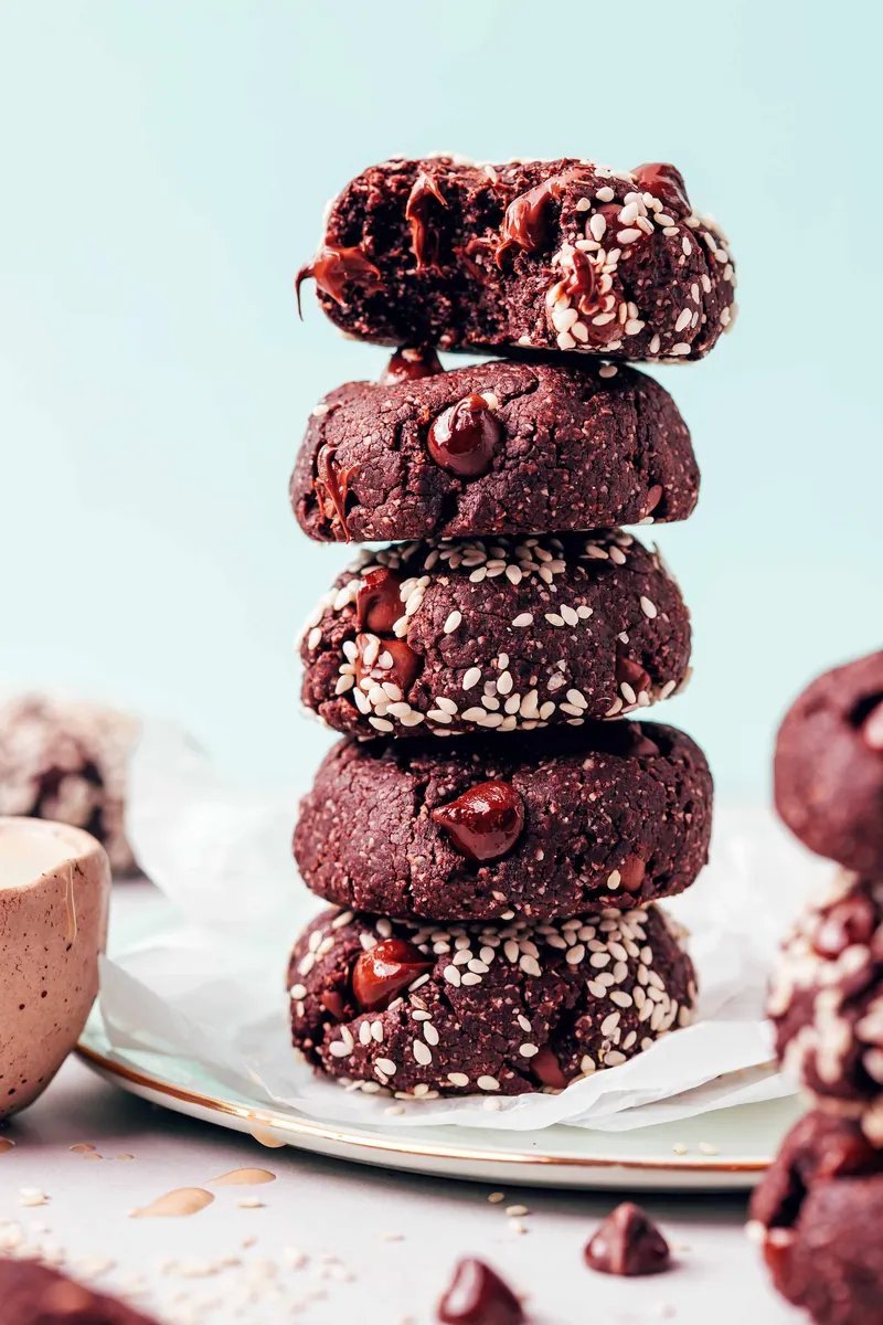 Chocolate Tahini Cookies