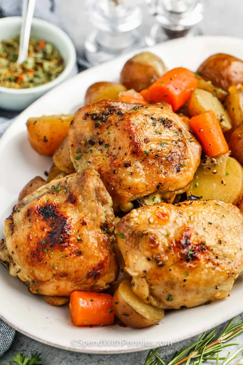 Slow Cooker Chicken and Potatoes