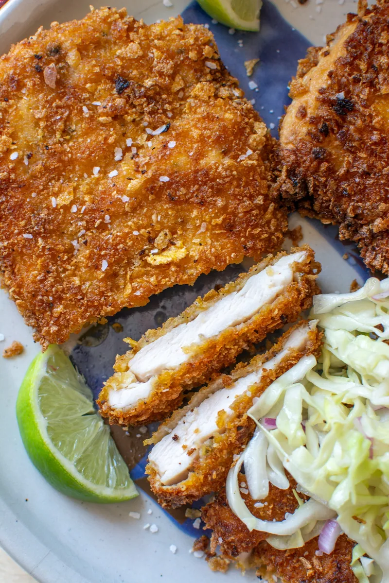 Crispy Mexican Chicken Cutlets