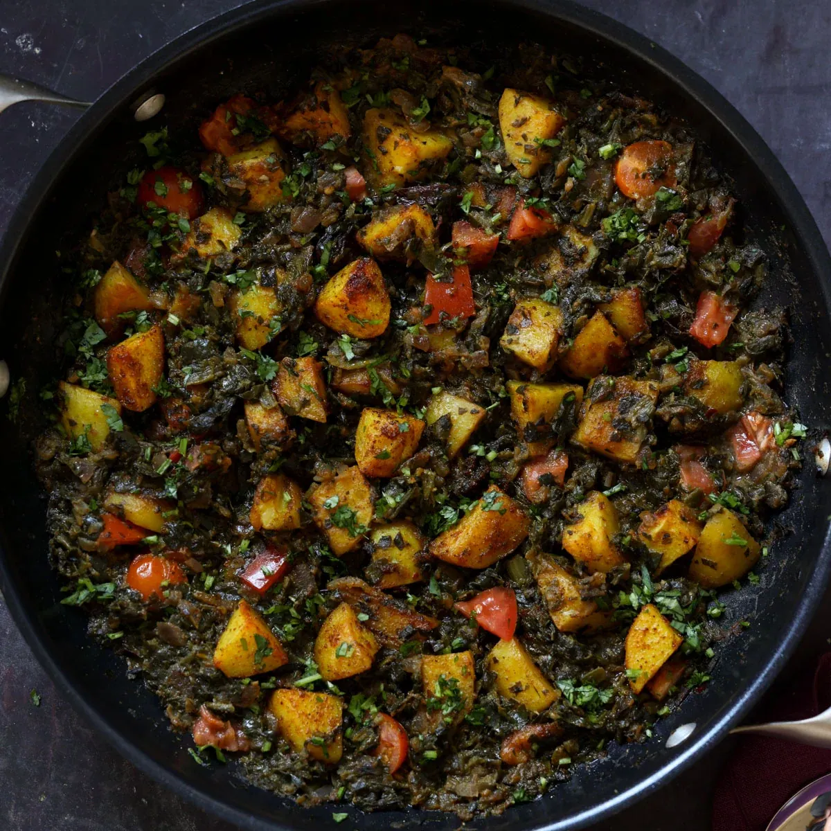 Saag Aloo