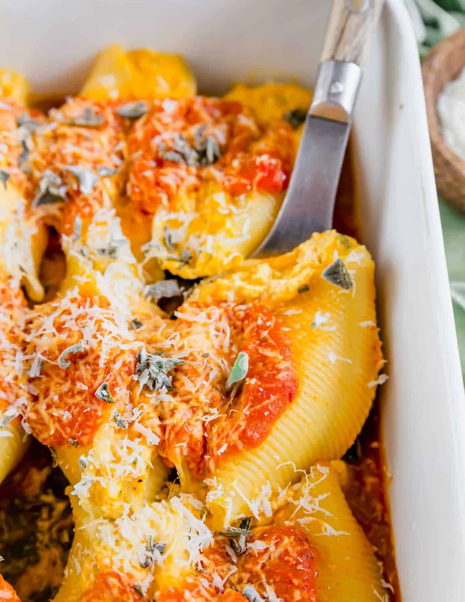 Pumpkin Stuffed Shells