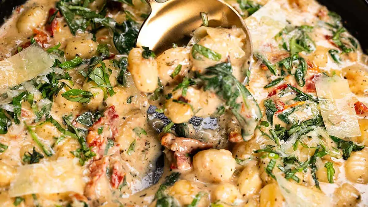 Creamy Tuscan Gnocchi