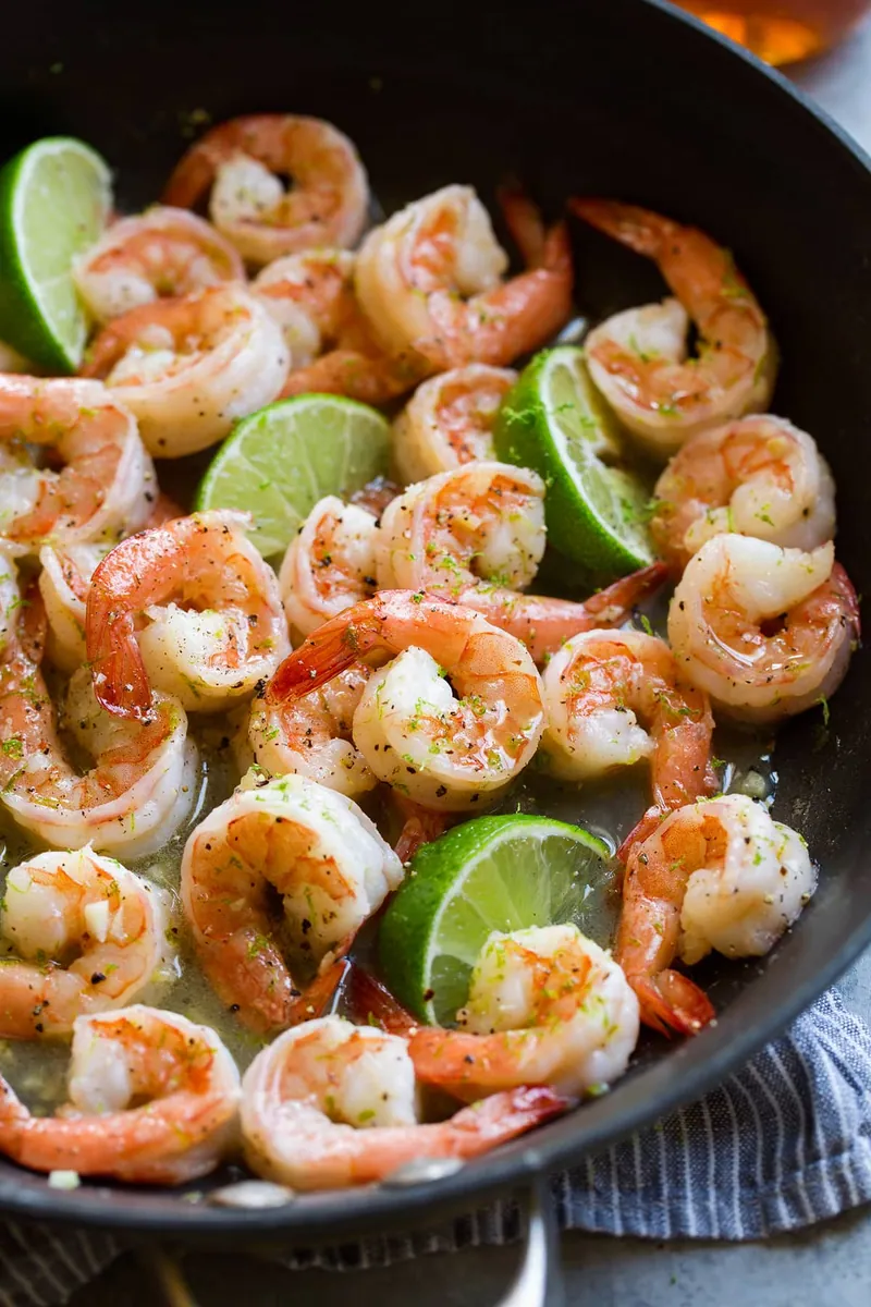 Honey Lime Shrimp