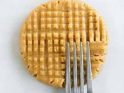 Single Peanut Butter Cookie