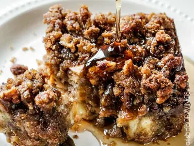 Cinnamon Eggnog French Toast