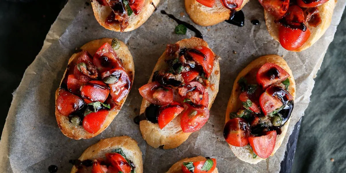 Double Tomato Bruschetta