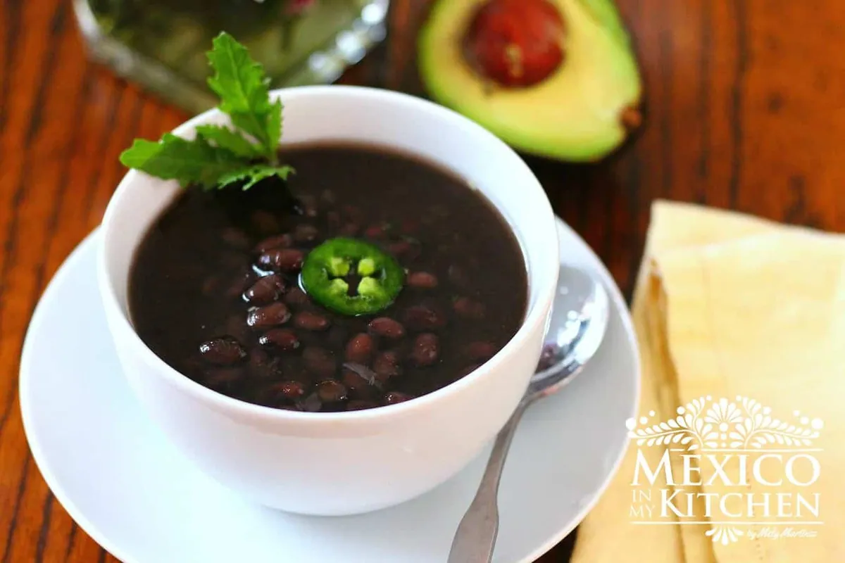 Instant Pot Black Beans with canned beans