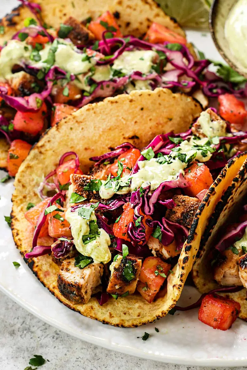 Jerk Chicken Tacos