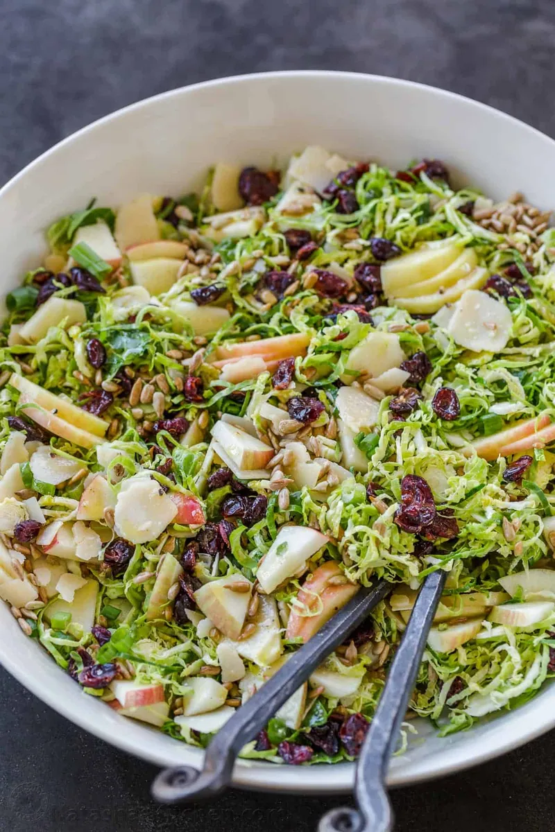 Shaved Brussels Sprout Salad