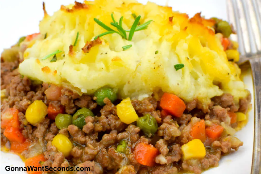 Shepherd's Pie with ground beef