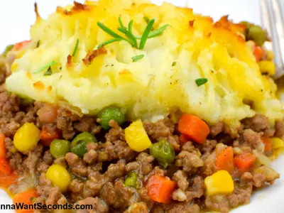 Shepherd's Pie with ground beef