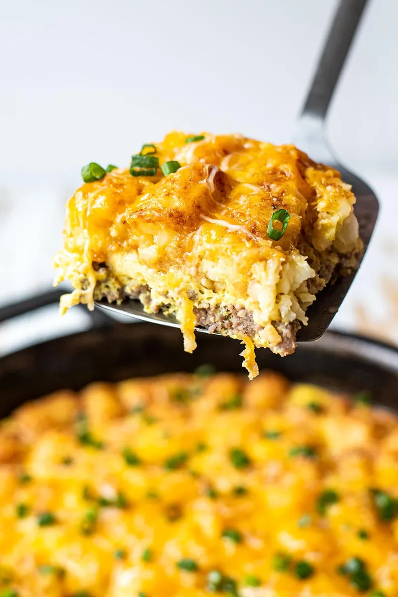 Tater Tot Breakfast Casserole