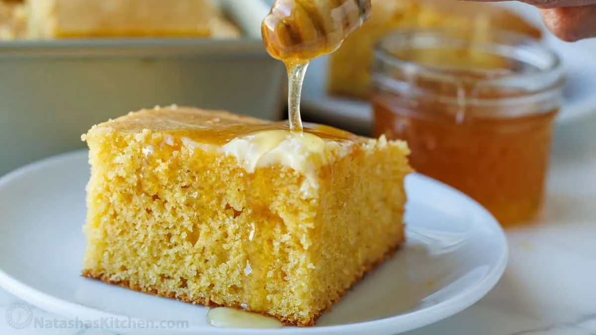 Cornbread with Honey Butter