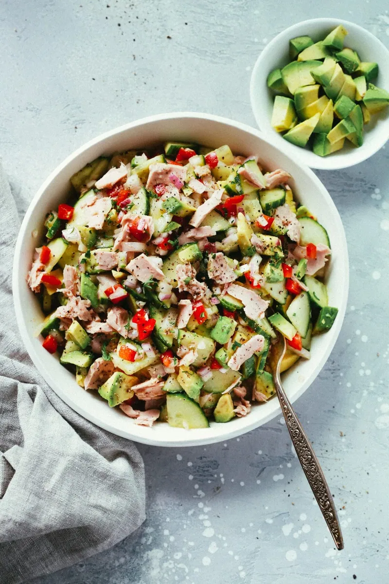 Avocado Vegetable Salad