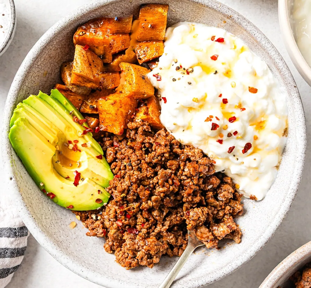 Cottage Cheese Taco Bowl
