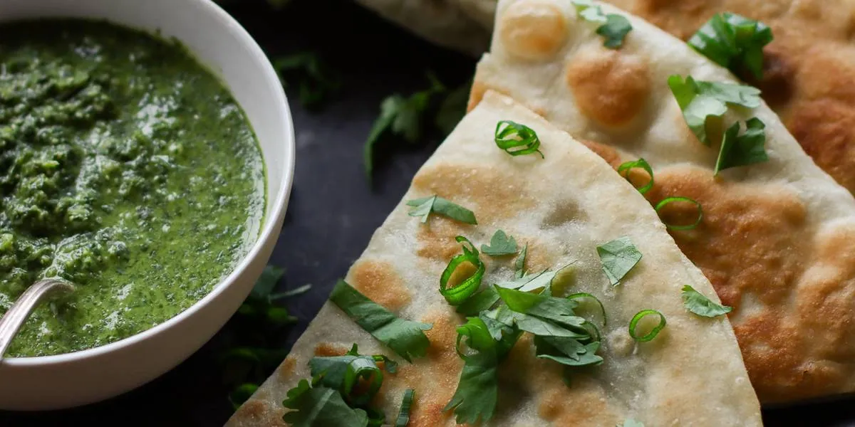Afghan Stuffed Potato Flatbread