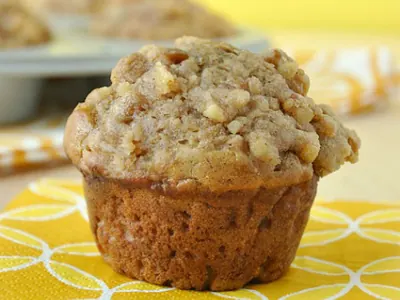 Apple Banana Nut Muffins