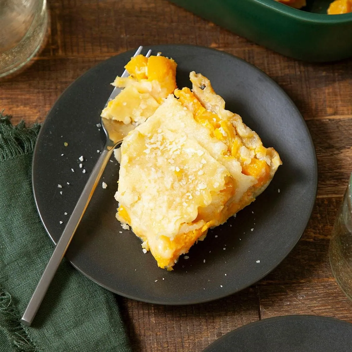Butternut Squash Lasagna with swiss