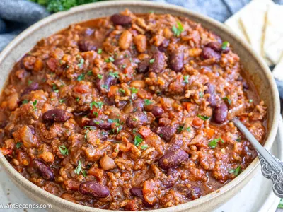 Slow Cooker Bean Chili